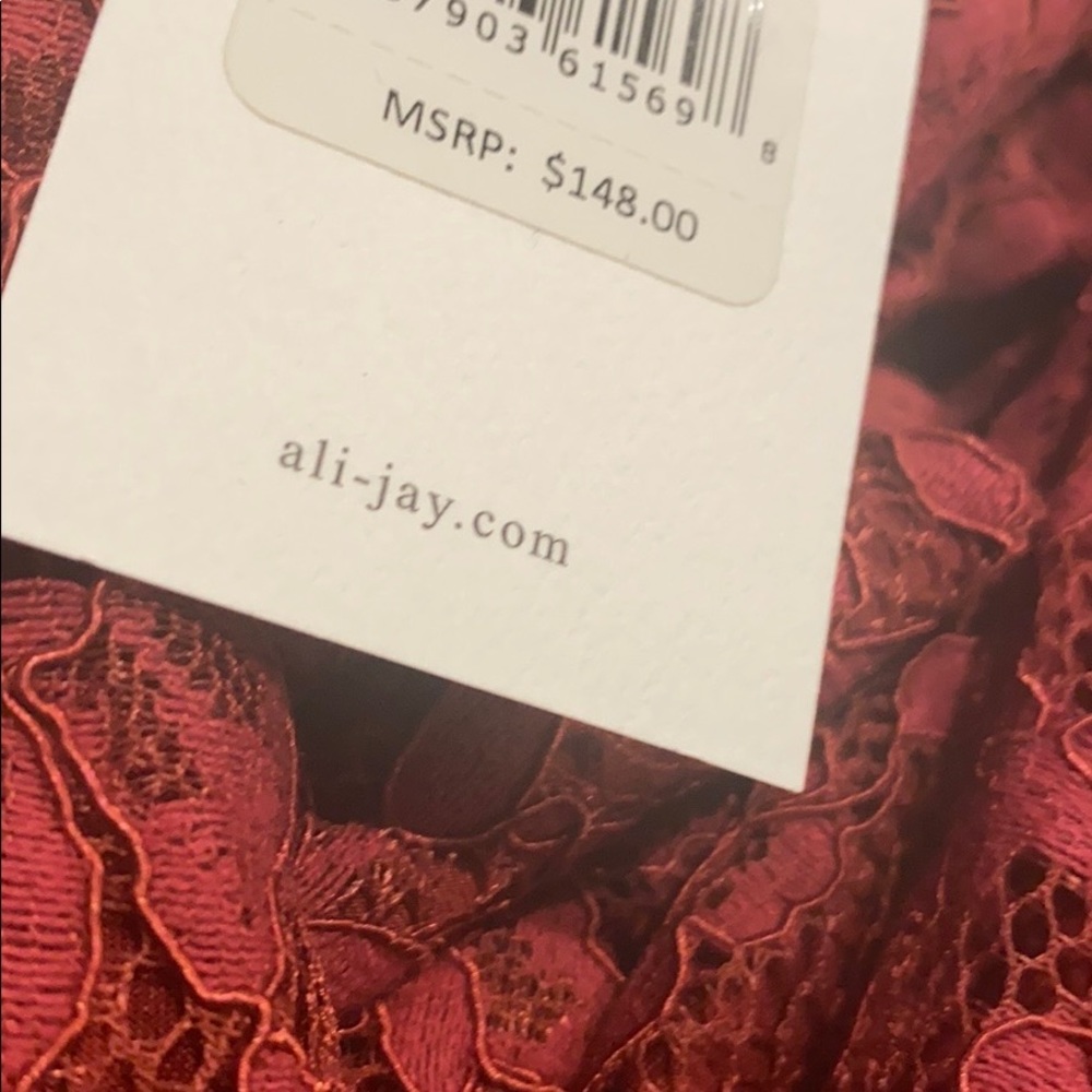 🆕Ali & Jay Lace Long Sleeve Wrap Dress😍 - Picture 2 of 8